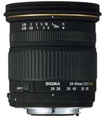 Sigma 24-60mm f/2.8 EX DG IF Asferik Geniş Açı zoom objektifi Sigma SLR Kameralar için