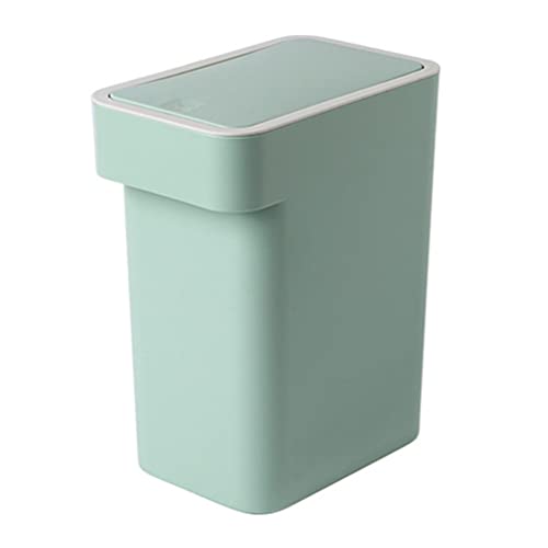 Zerodeko çöp kutuları pamuk tiftiği çöp kutusu Banyo çöp tenekesi Kapaklı Plastik Pres çöp tenekesi Köpek Geçirmez