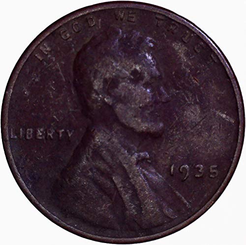 1935 Lincoln Buğday Cent 1C Fuarı