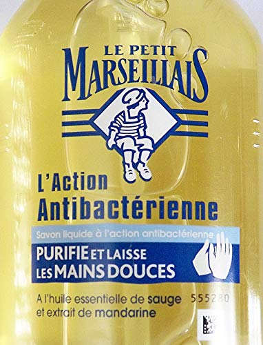 Le Petit Marseillais Sage and Mandarine Liquid Soap Huile Essentielle de Sauge et Extrait de Mandarine 300 ml