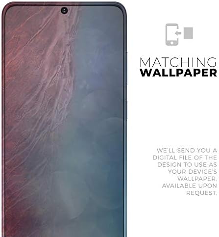Tasarım Skinz Soyut Yangın ve Buz V10 Koruyucu Vinil Çıkartması Wrap Cilt Kapak ile Uyumlu Samsung Galaxy S20 (Ekran