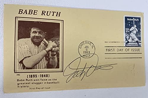 Jody Davis İmzalı Vintage Babe Ruth İlk Gün Kapağı FDC-COA Eşleşen Hologramları İmzaladı