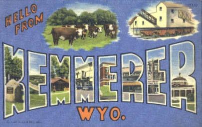 Kemmerer, Wyoming Kartpostalı