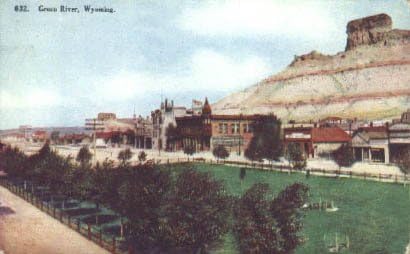 Green River, Wyoming Kartpostalı