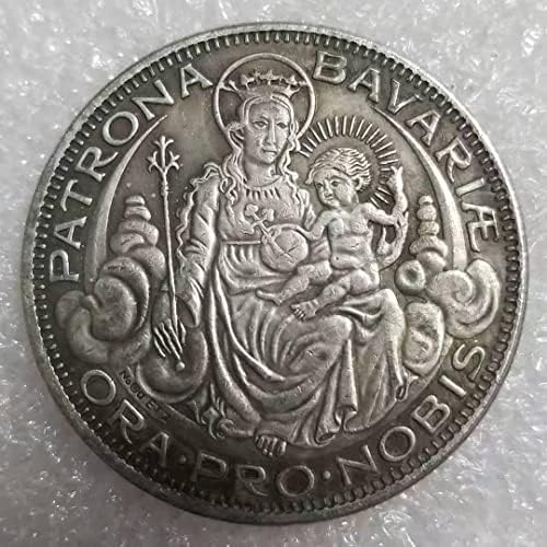 Antika El Sanatları Alman Gümüş Dolar Hatıra paraları Yabancı Paralar Antika Koleksiyonu 1013