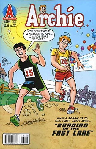 Archie 594 VF; Archie çizgi roman / Mini Marathan Kapağı