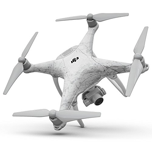 Tasarım Skinz Tasarım Skinz Kırık Mermer Yüzey Tam Vücut Wrap çıkartma kaplama Kiti ile Uyumlu Drone DJI Phantom 3
