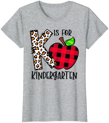 Sevimli Leopar K Anaokulu Öğretmeni T-Shirt içindir