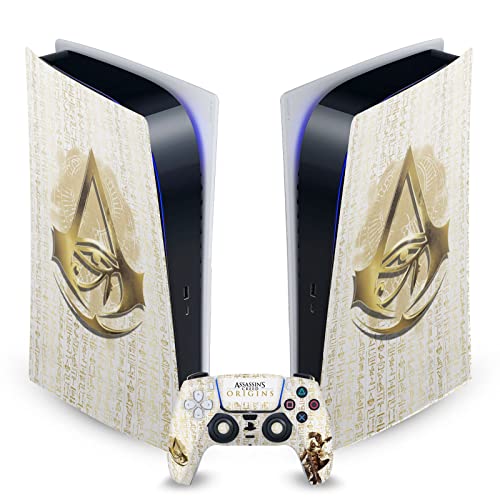 Resmi Lisanslı Assassin's Creed Eye Of Horus Origins Grafik Vinil Ön Panel Oyun Cilt Çıkartması Sony PlayStation 5