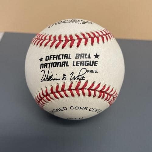Paul Minner Cubs Dodgers, B & E Hologram İmzalı Beyzbol Toplarıyla ONL Beyzbol Otomobilini İmzaladı