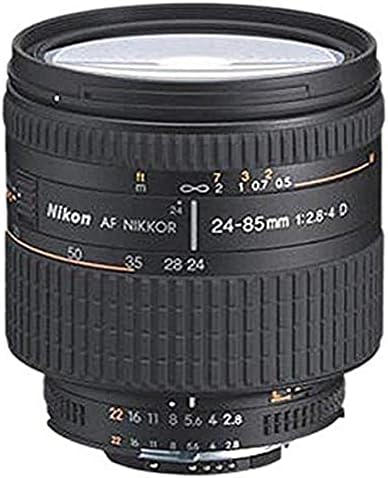 Nikon AF FX NIKKOR 24-85mm f/2.8-4D IF zoom objektifi Nikon DSLR kameralar için Otomatik Odaklama ile