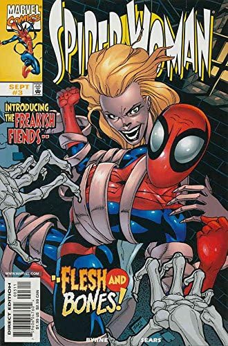 Örümcek Kadın (3. Seri) 3 VF; Marvel çizgi romanı / John Byrne