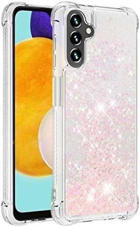 Telefon Kılıfı Kapak Glitter Kılıf Samsung Galaxy A13 5G Kılıf ile uyumlu Kadın Kızlar ile uyumlu Girly Sparkle Sıvı