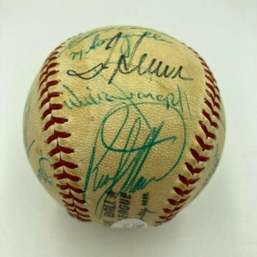 Roberto Clemente Willie Mays 1971 All Star Oyun Takımı Beyzbol JSA COA İmzalı Beyzbol Topları İmzaladı