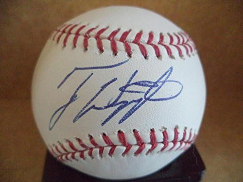 Ty Wigginton Orioles / rockies / phillies İmzalı M. l. coa İmzalı Beyzbol Topları ile Beyzbol