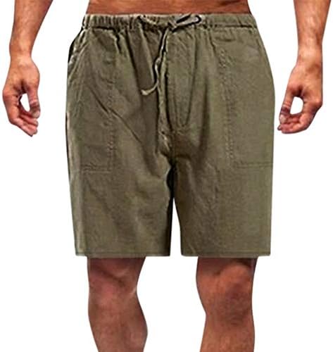 Sezcxlgg Erkekler Atletik Şort Pantolon Moda Şort Rahat Yıkanmış Kırpılmış plaj pantolonları Yaz erkek erkek pantolonları