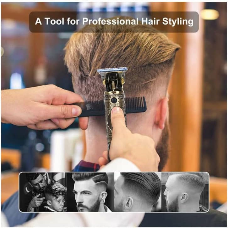 T Bıçak Düzeltici Erkekler için saç makasları Profesyonel Bakım Giyotin Seti Erkekler için Sakal saç Kesme Makineleri
