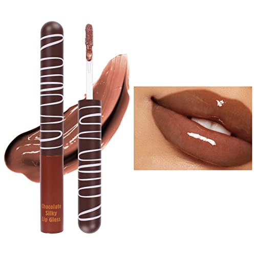 Dudak Parlatıcısı için doğal Pigmentler Çikolata Dudak Sır Nemlendirici Nemlendirici Kalıcı Nemlendirici Yapışkan
