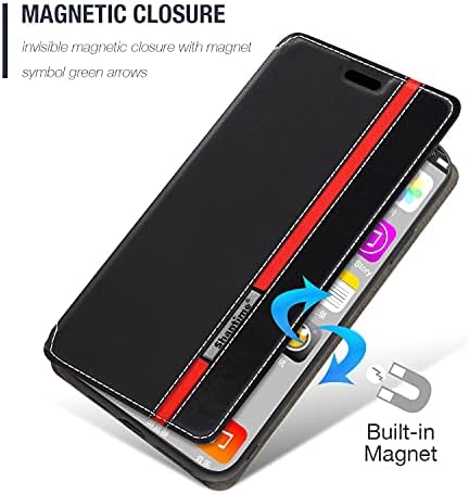 Shantime ıçin Infinix Sıfır Ultra 5G X6820 Kılıf, moda Renkli Manyetik Kapatma açılır deri kılıf Kapak ıçin kart tutucu