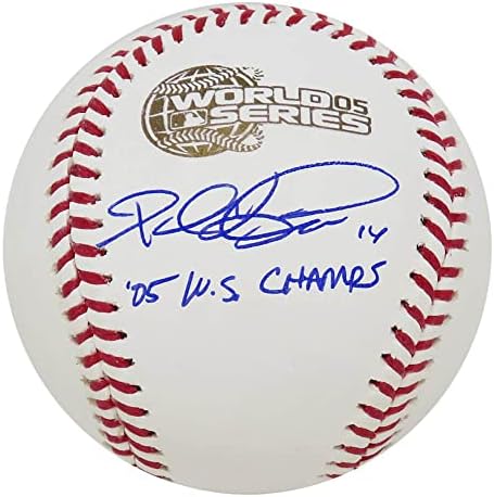 Paul Konerko İmzaladı Rawlings Resmi 2005 Dünya Serisi Beyzbol w / 05 WS Şampiyonları - İmzalı Beyzbol Topları