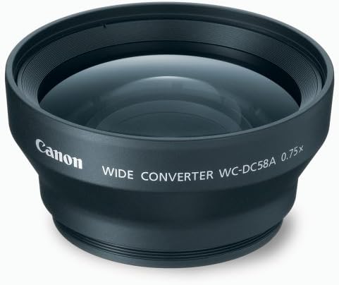 Canon WC-DC58A S5 IS, S3 IS ve S2 IS Dijital Fotoğraf Makinesi için Geniş Dönüştürücü Lens
