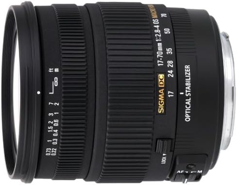 Pentax Dijital SLR Kameralar için Sigma 17-70mm f/2.8-4 DC Makro OS HSM Lens
