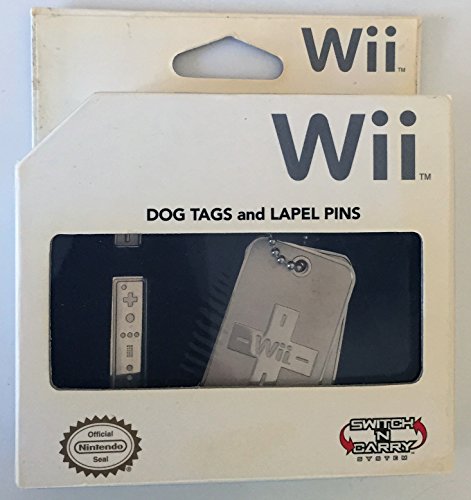 Sınırlı Sayıda Nintendo Wii Künyeleri ve Yaka İğneleri (2006 Sürümü)
