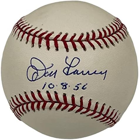 Don Larsen Resmi Beyzbol Birinci Ligi New York Yankees İmzalı Beyzbol Topları İmzaladı