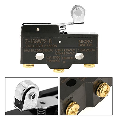 Mikro Anahtarı, minyatür Yapış Eylem Anahtarı İnceliğini Anahtarı Hassas Mikro Anahtarı Z-15GW22-B Istikrarlı 10 pcs
