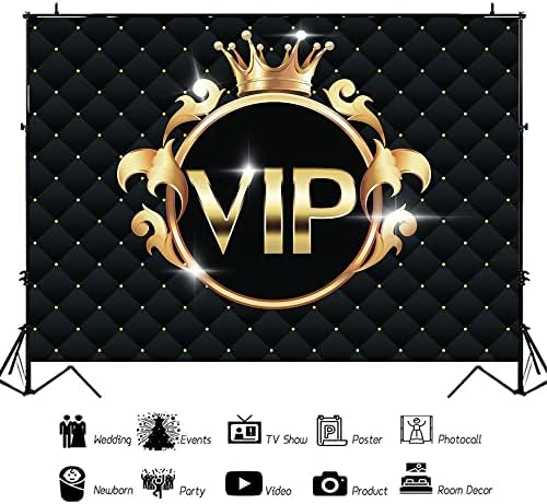 Withu Altın Glitter VIP Zemin Taç Damalı Siyah Olaylar Parti Fotoğrafçılığı Afiş Sahne Video Stüdyo Film Gece Kulübü