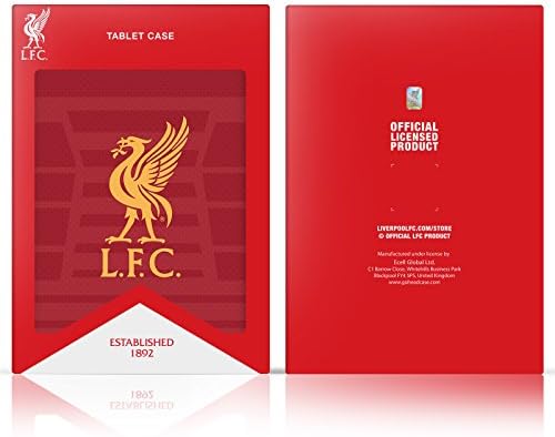Kafa Çantası Tasarımları Resmi Lisanslı Liverpool Futbol Kulübü Ev 2020/21 Deri Kitap Cüzdan Kılıf Kapak Apple iPad