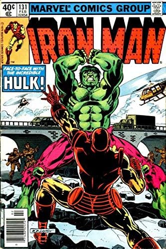 Demir Adam (1. Seri) 131 (Gazete Bayii ) FN; Marvel çizgi romanı / Hulk Bob Layton