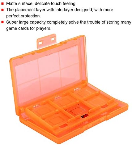 Organize Oyun Kartı Durumda, Oyun Kartları ile ABS 11. 5x7x1. 5 cm için Uygun Nintendo Anahtarı için Oyun Kaset Kutusu