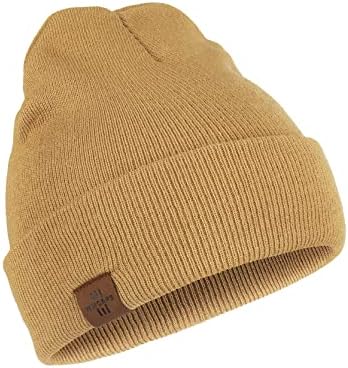 Kış Bere Şapka Akrilik örgü şapkalar Erkekler Kadınlar için Yumuşak Sıcak Unisex Kaflı Bere