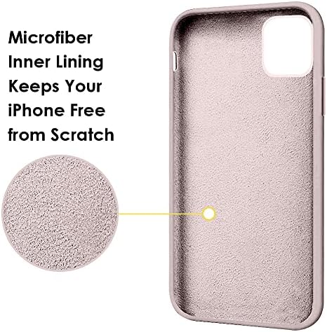 iPhone 12 Pro Max Telefon Kılıfı ile Uyumlu MOCCA Halka Kickstand ile 6.7 inç | Süper Yumuşak Mikrofiber Astar / Çizilmez