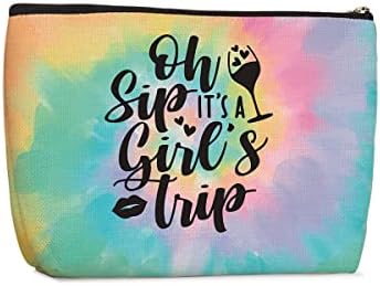 Küçük seyahat çantası Kızlar Kadınlar için Hafta Sonu Hediyeleri BFF Teyze Kız Arkadaşı Ruh Kardeş Gelin Doğum Günü