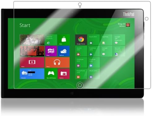 Skinomi Ekran Koruyucu ile Uyumlu Lenovo ThinkPad Tablet 2 Temizle TechSkin TPU Anti-Kabarcık HD Film
