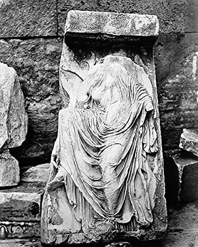 Kısma Antik Yunan Tapınağı Athena Nike 8x10 Gümüş Halide Fotoğraf Baskısı