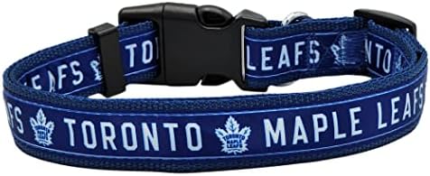 NHL PET Yaka Toronto Maple Leafs Köpek Tasması, Köpekler ve Kediler için Büyük Hokey Takımı Tasması. NHL tarafından