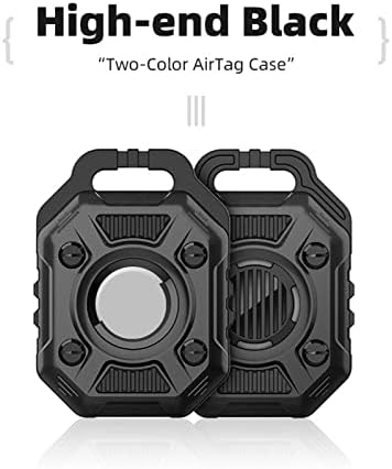 TYJJKDQW Airtag Tutucu Apple Airtags için 4 Paket, Çizilmeye Dayanıklı PC + TPU Tam Koruyucu Hava Etiketi Kılıfı,