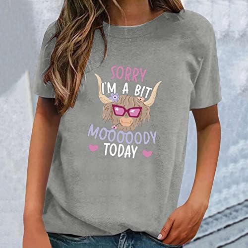 MIASHUI Kuru Teknoloji Gömlek Kadın Bayan Gevşek Ekip Boyun Temel Üst Pamuk Baskı T Shirt Uzun Kollu Rahat Polyester