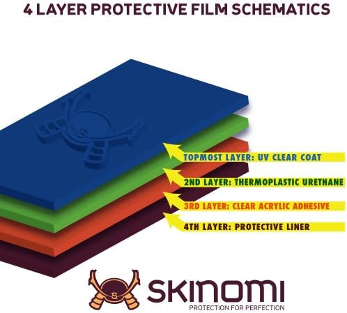 Skinomi Ekran Koruyucu ile Uyumlu Samsung Galaxy Stratosfer II (İ415) Temizle TechSkin TPU Anti-Kabarcık HD Film