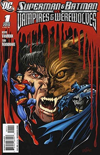 Süpermen ve Batman Vs. Vampirler ve Kurt Adamlar 1 VF / NM; DC çizgi roman