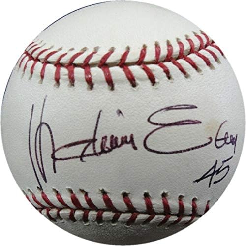 Kelvin Escobar El İmzalı Resmi Beyzbol Birinci Ligi W/COA İmzalı Beyzbol Topları