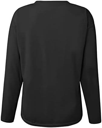 Kravat Boya Tişörtü Kadınlar için Noel Baskı Crewneck Gömlek Sıcak Gevşek Fit Sonbahar Kadınlar için Tops 2022 Moda