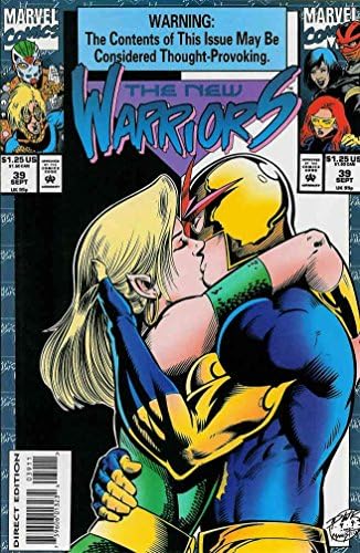 Yeni Savaşçılar, 39 VF ; Marvel çizgi roman / Öpücük Kapağı