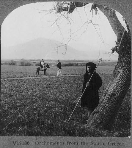 Tarihsel Bulgular Fotoğraf: Orchomenos Güney'i Oluşturur, Yunanistan, Asalı Çoban, 13 Ağustos 1926