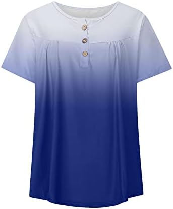 Bayan Yaz Üstleri Ada Tatil için Şık Casual Gömlek Seksi Estetik Grafik Tees Gevşek Fit Düğme Aşağı Gömlek Bluz