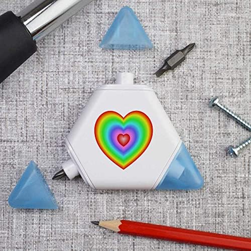 Azeeda' Çok Renkli Kalp ' Kompakt DIY Çoklu Alet (TI00024442)