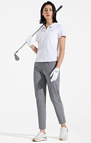 Lıbın kadın Golf Pantolon Hızlı Kuru yürüyüş pantolonu Hafif İş Ayak Bileği takım elbise pantalonları Kadınlar için